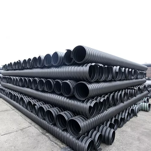 ท่อลูกฟูกเกลียวเสริมเหล็ก HDPE  